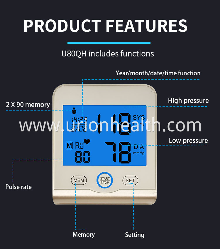 Blood pressure monitor automatic digital